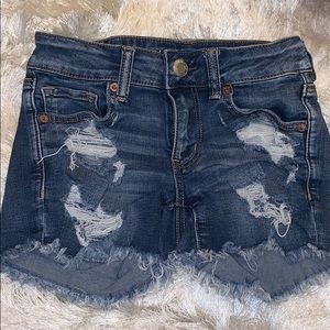 2 pairs of American eagle shorts